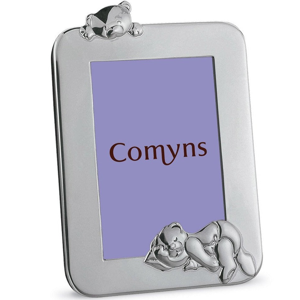 Comyns Photoframe Teddy-Silver-Goviers