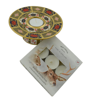 Royal Crown Derby SGB 50th Anniversary Candle Holder