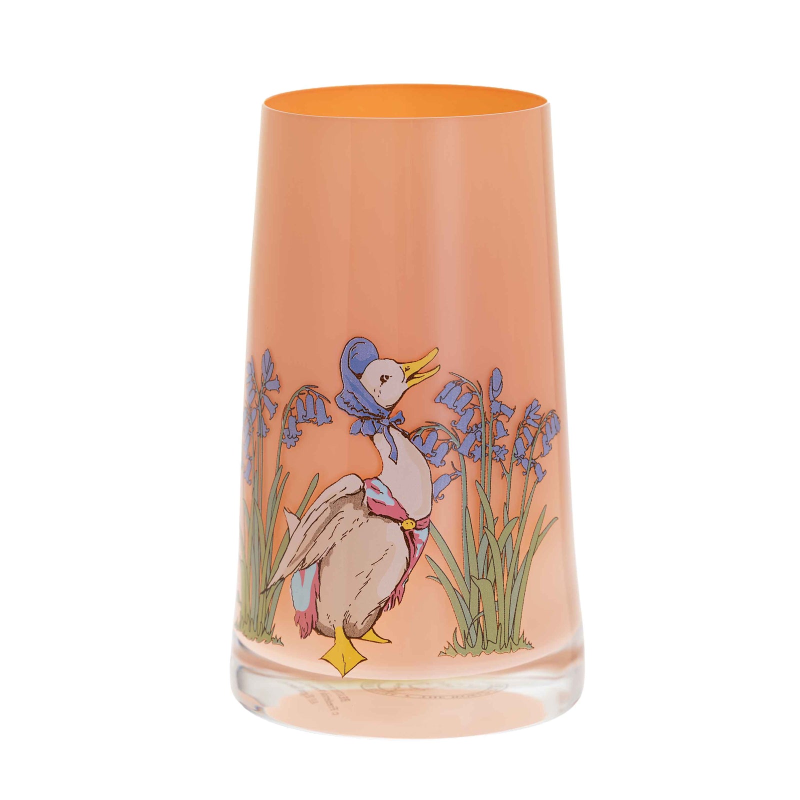Dartington Beatrix Potter Tapered Vase - Jemima Puddle Duck-Goviers