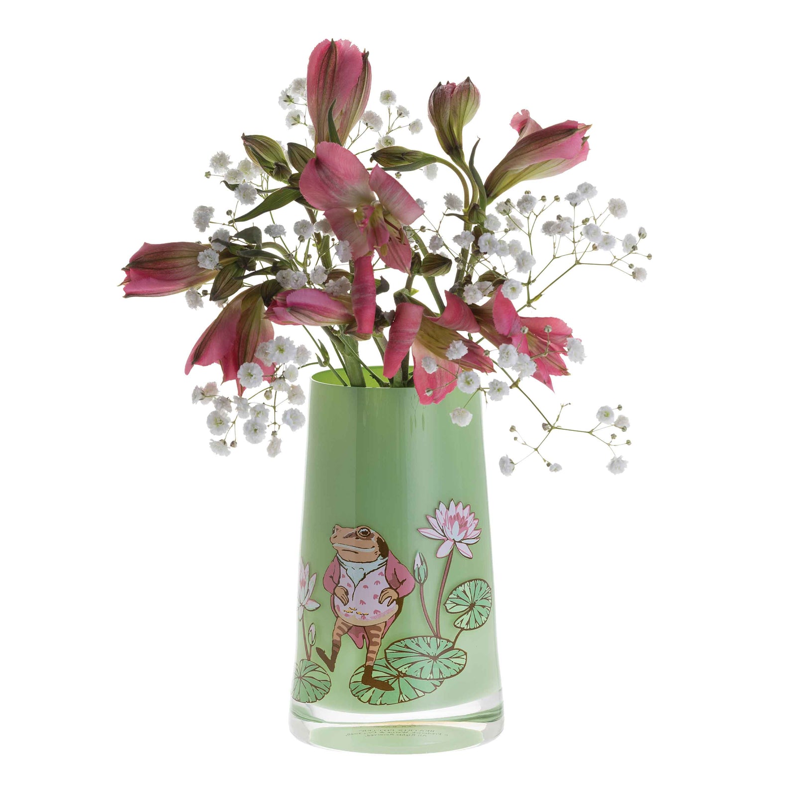 Dartington Beatrix Potter Tapered Vase - Jeremy Fisher-Goviers
