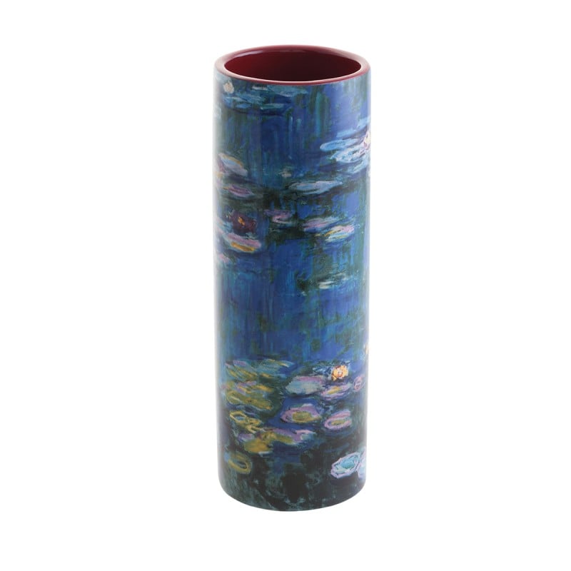 Dartington Crystal Monet - Water Lilies Small Vase-Goviers