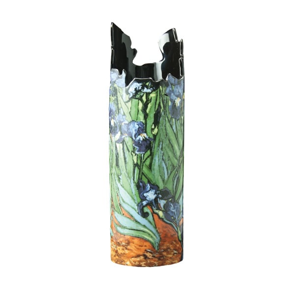 Dartington Crystal Van Gogh - Irises Vase-Goviers