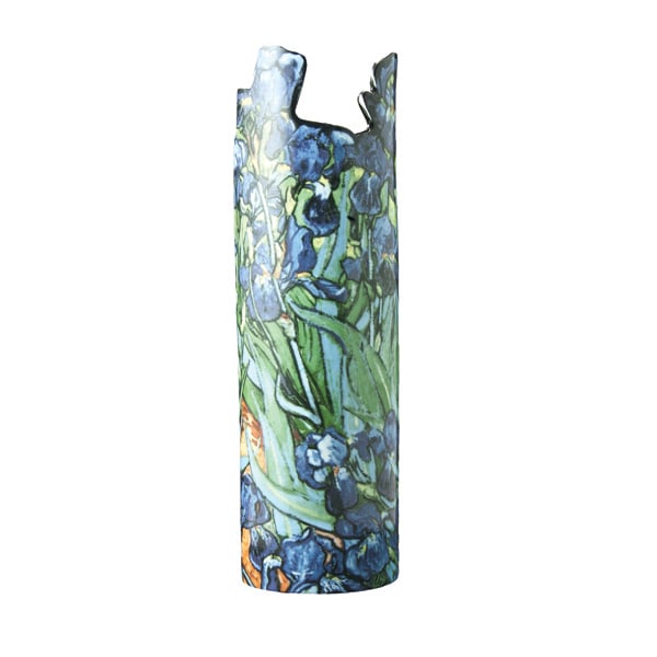 Dartington Crystal Van Gogh - Irises Vase-Goviers