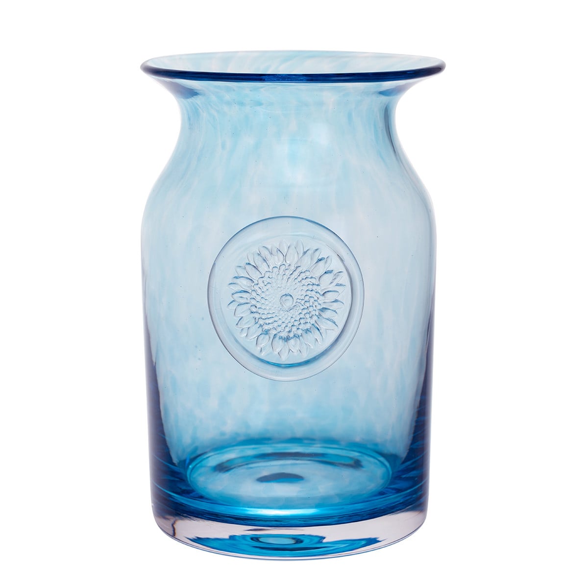 Dartington Flower Jar Medium - Azure-Goviers