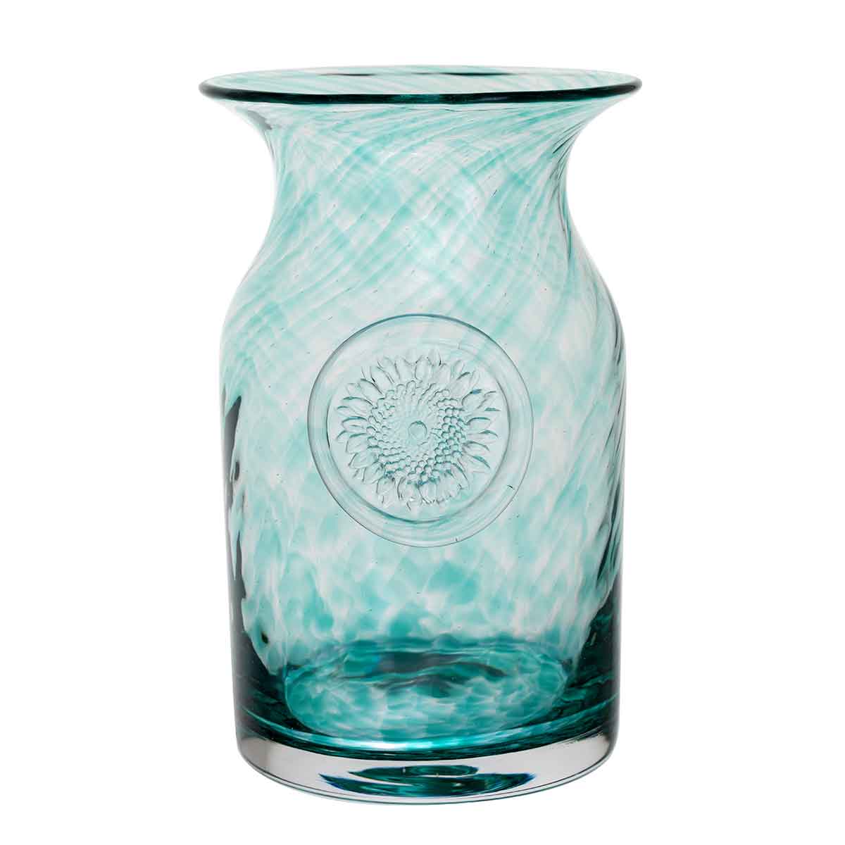 Dartington Flower Jar Medium - Ocean-Goviers