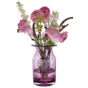 Dartington Flower Jar Medium - Plum-Goviers