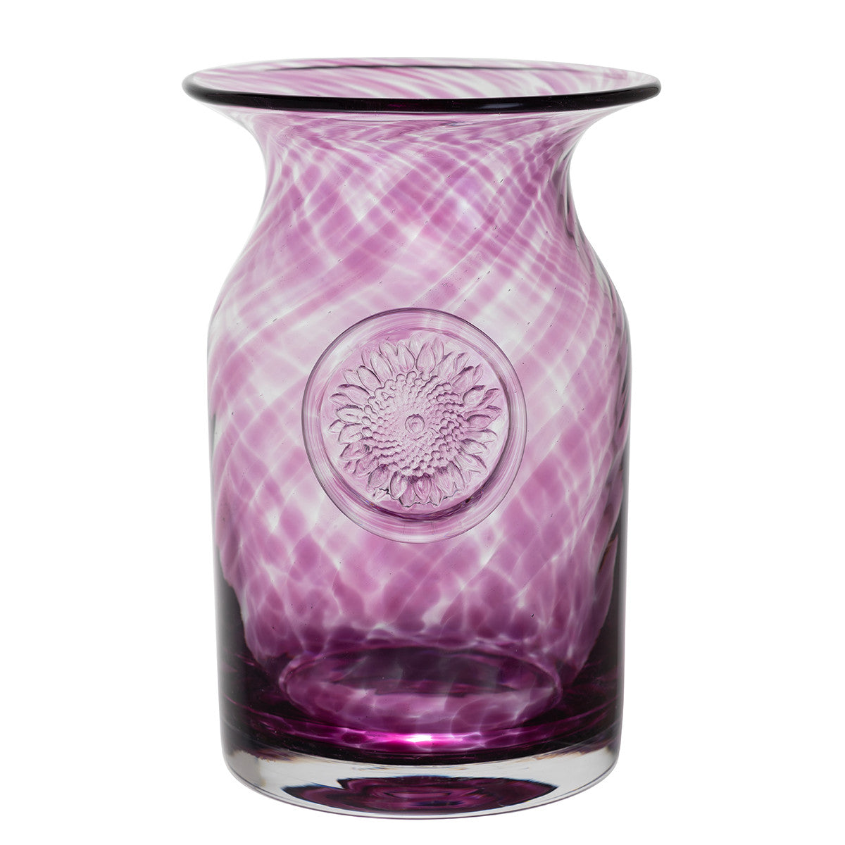 Dartington Flower Jar Medium - Plum-Goviers