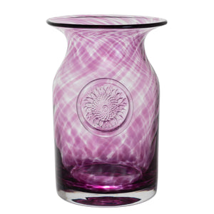 Dartington Flower Jar Medium - Plum-Goviers