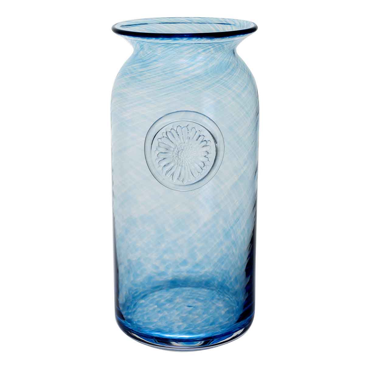 Dartington Flower Jar Tall - Azure-Goviers