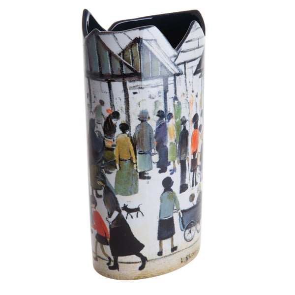 Dartington Lowry Market Square Vase-Goviers