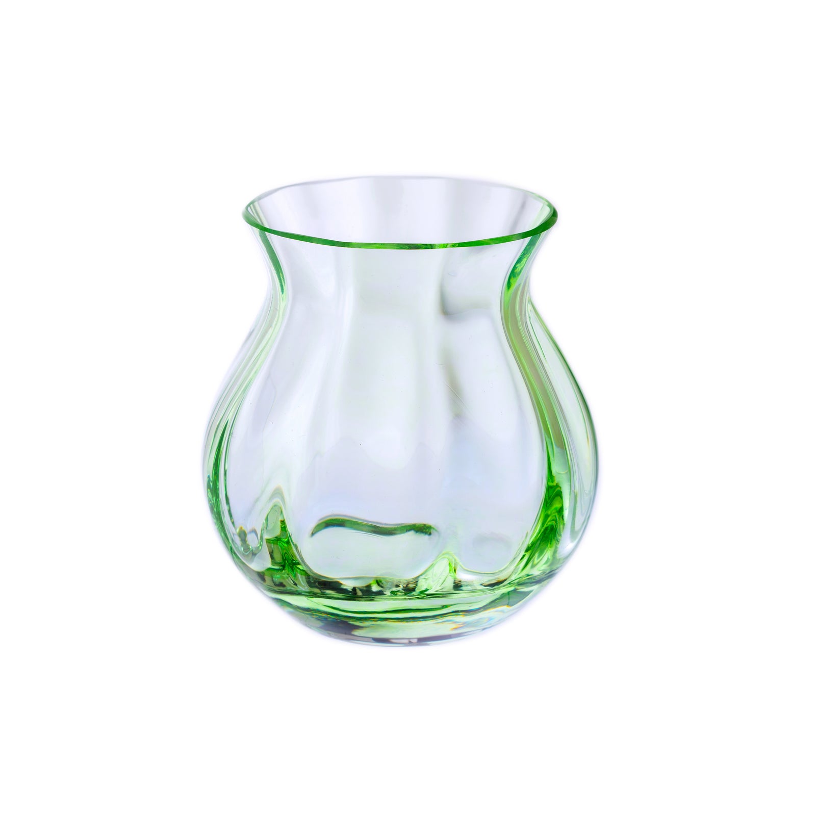 Dartington Moss Green Round Vase-Goviers