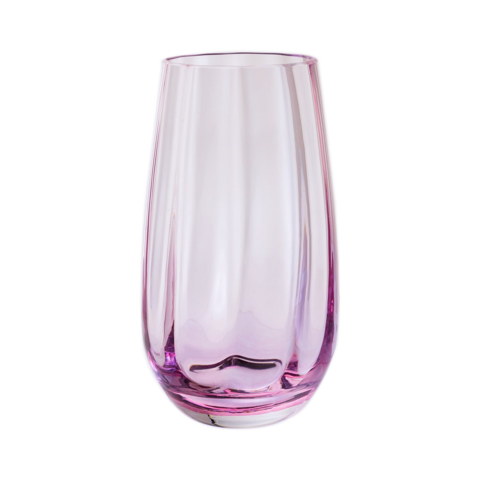 Dartington Pink Dewdrop Vase-Goviers