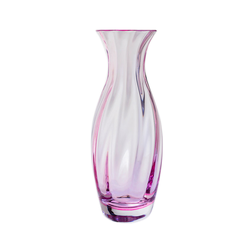 Dartington Pink Slim Vase-Goviers