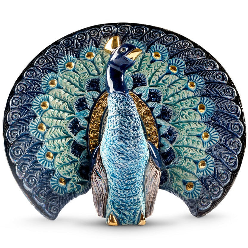 De Rosa Blue Peacock-Decor-Goviers