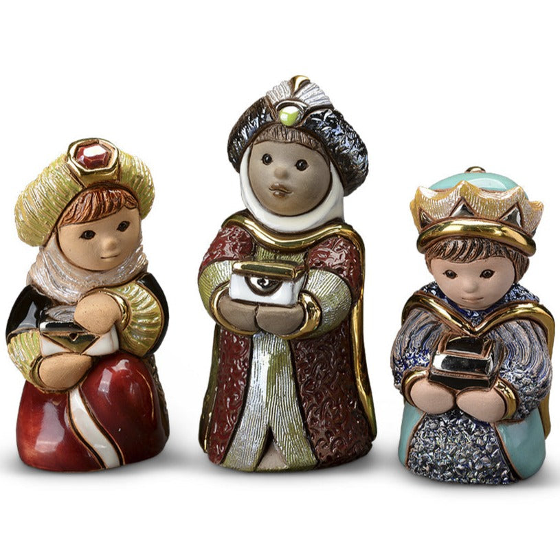 De Rosa Christmas Nativity Set of Three Wise Men-one available-Collectables-Goviers