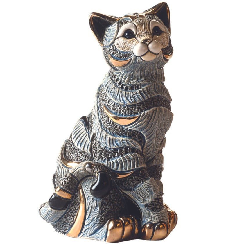 De Rosa Striped Cat Blue- Medium-Collectables-Goviers