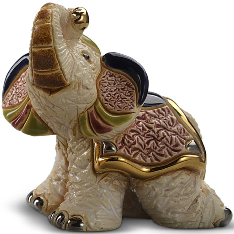 De Rosa White Indian Elephant Baby I-Collectables-Goviers