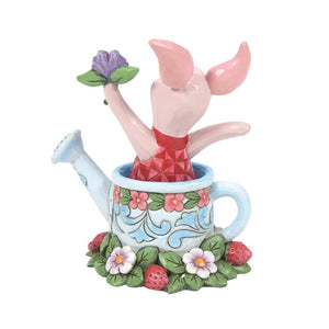 Disney Traditions Piglet in a Watering Can Figurine-Goviers