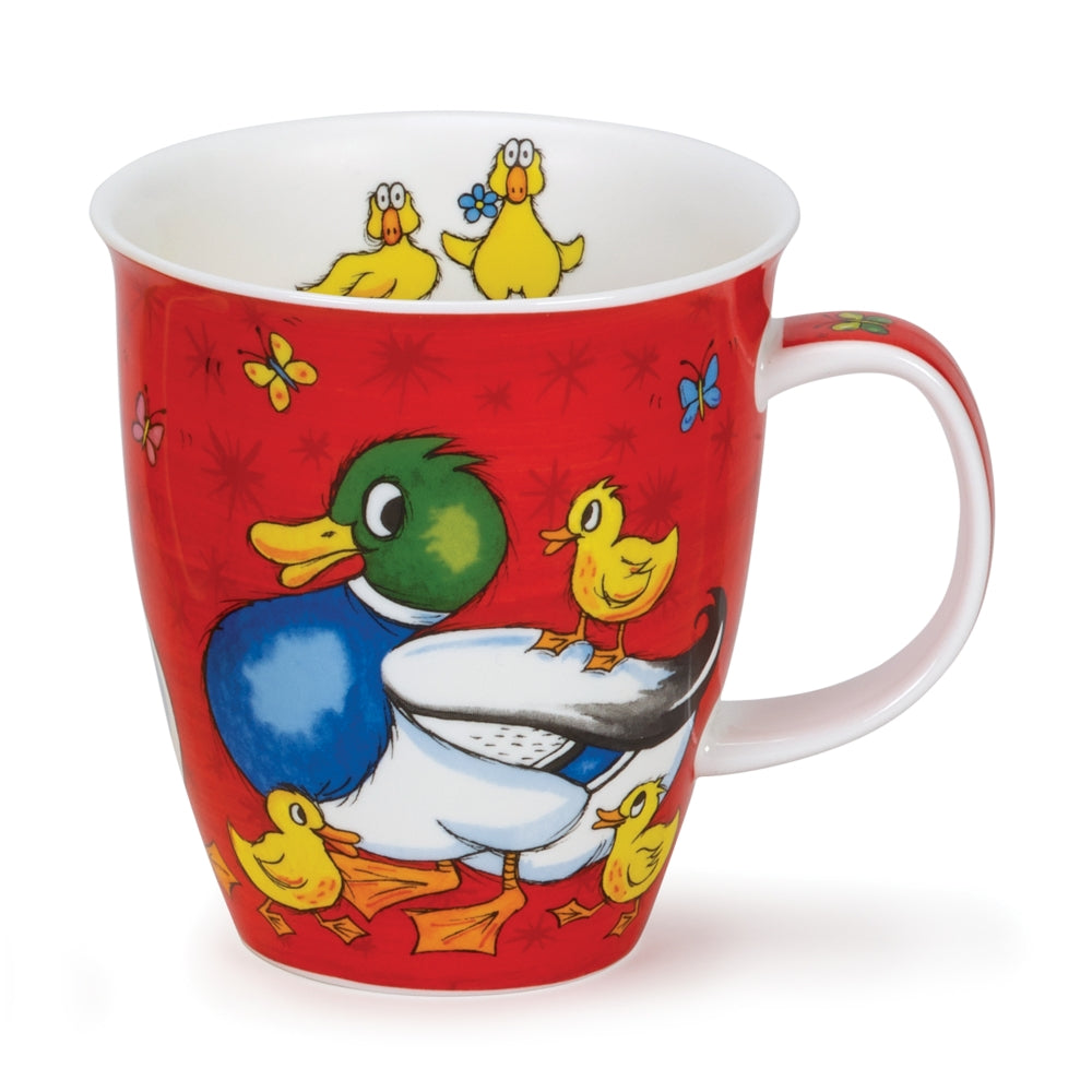 Dunoon Barmy Farmy Duck Mug-Goviers