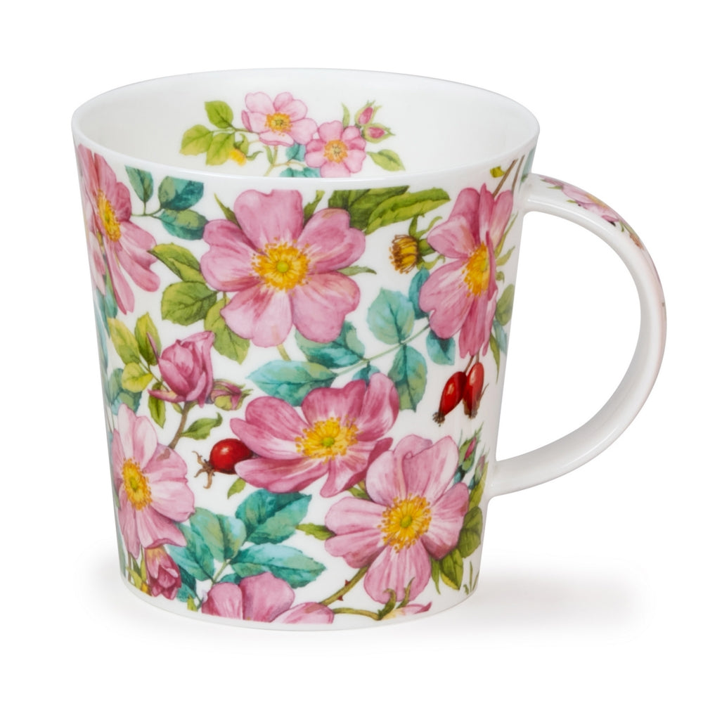 Dunoon Beautiful Blooms Wild Rose Mug-Goviers