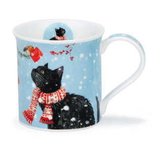 Dunoon Bute Snowy Cat Mug