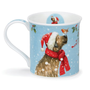 Dunoon Bute Snowy Dog Mug-Goviers