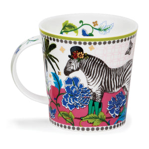 Dunoon Cairngorm Party Animal Zebra Mug-Goviers