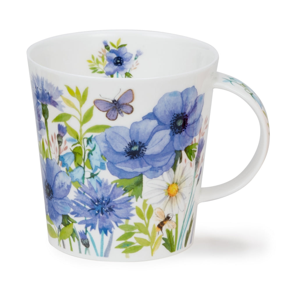 Dunoon Floral Whisper Blue Mug-Goviers