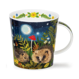 Dunoon Lomond Nocturne Hedgehog Mug-Goviers