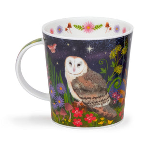 Dunoon Lomond Nocturne Owl Mug-Goviers