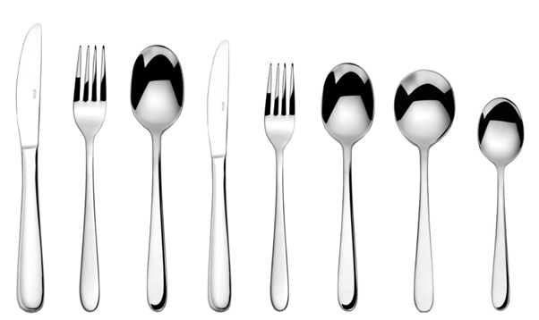 Elia Zephyr 44 Piece Cutlery Set-Goviers