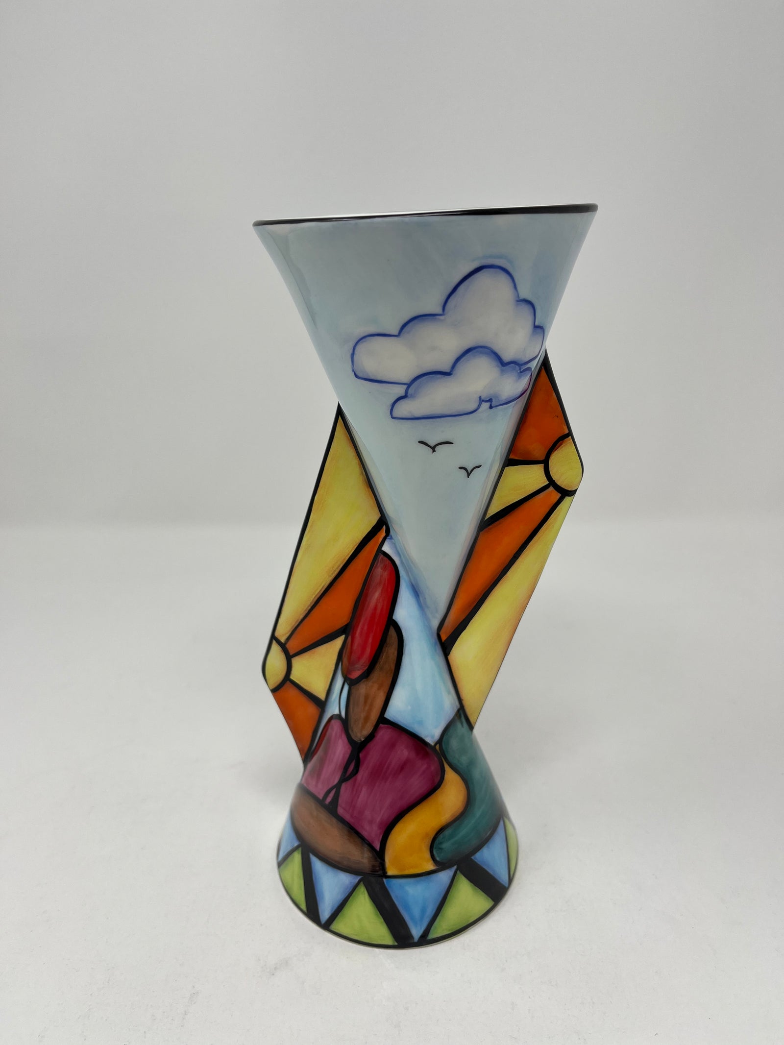 Emma Bailey Summer Celebration YoYo Vase-Goviers