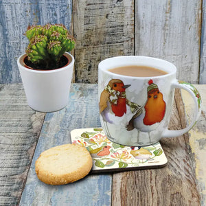 Emma Ball Christmas Robins Mug-Goviers