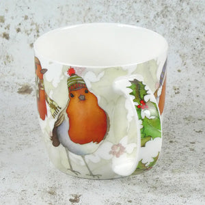 Emma Ball Christmas Robins Mug-Goviers