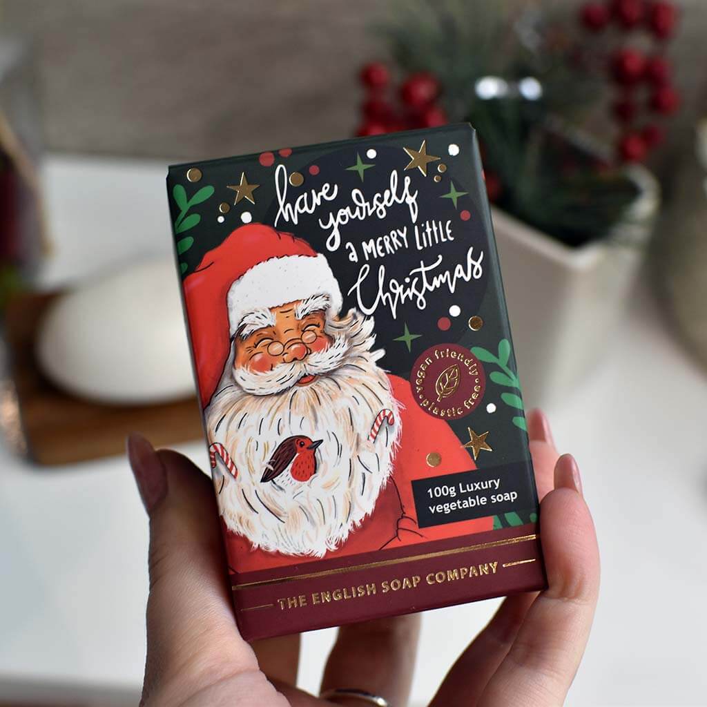 English Soap Company Father Christmas Soap-Goviers