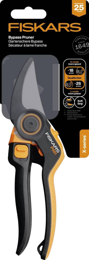Fiskars X-series DualAction Secateurs Bypass P981-Gardening-Goviers