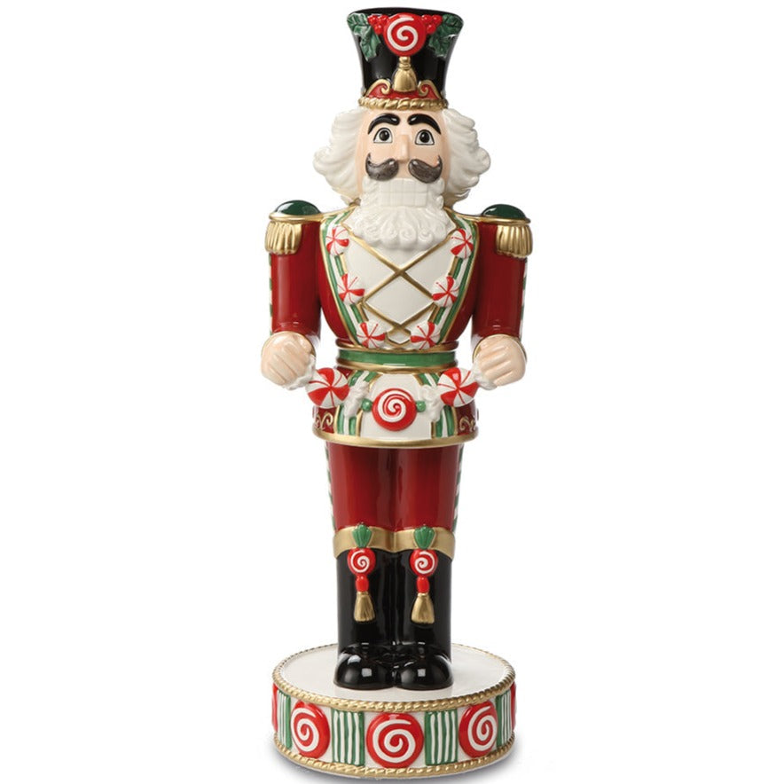 Fitz & Floyd Nutcracker with Candy-Christmas-Goviers