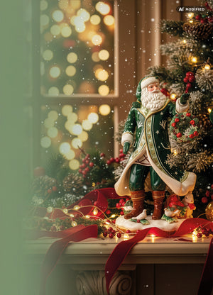 Fitz & Floyd Winter Frost Santa-Goviers