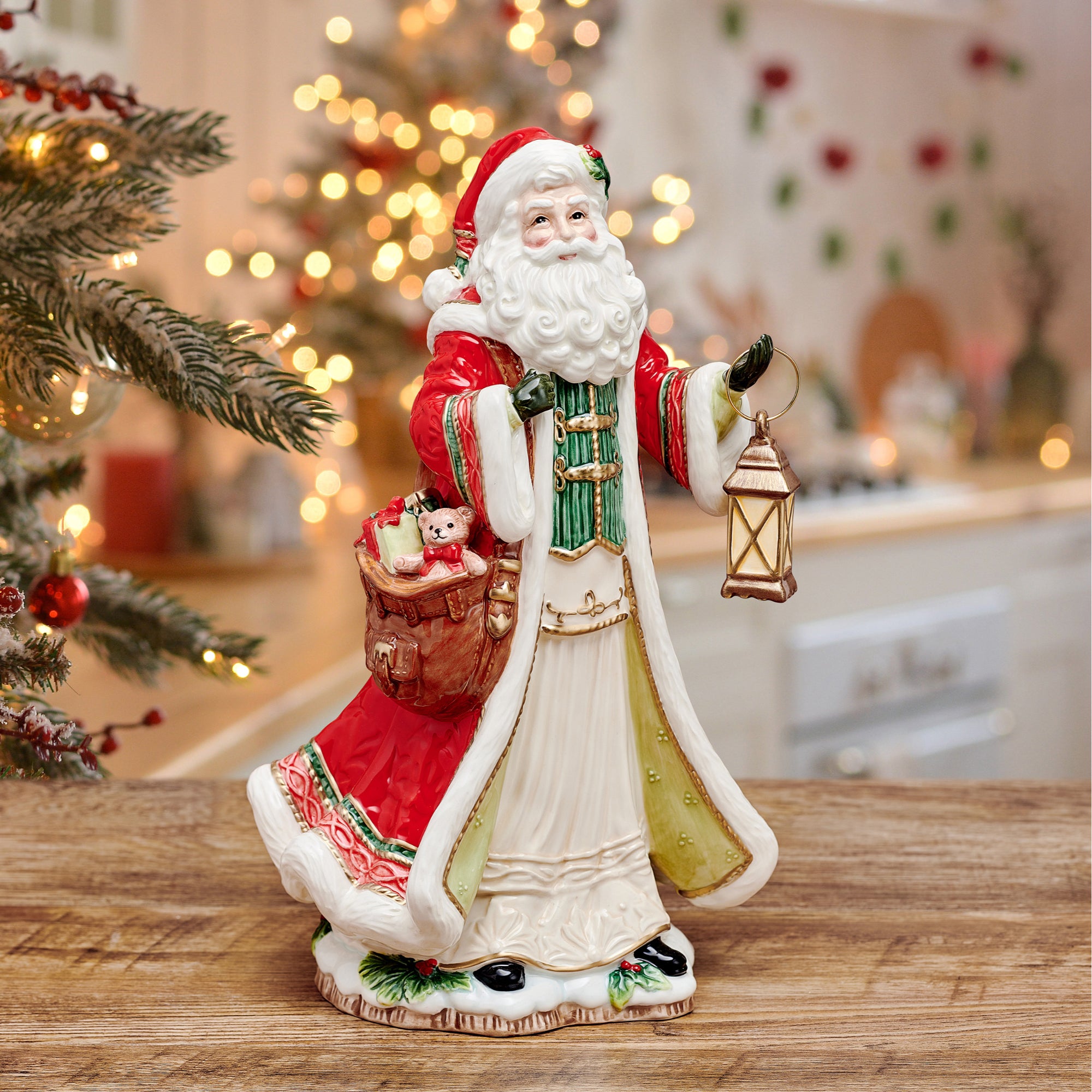 Fitz and Floyd Santa Brings Gifts-Goviers