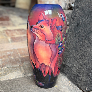 Moorcroft Flambe Forest - Flambe Fox
