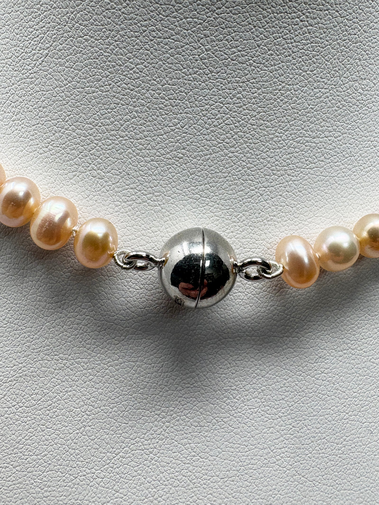 Fresh Water Pink Pearl Necklace-Goviers