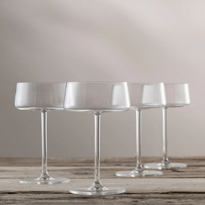 Galway Crystal Alto Cocktail / Martini Glass Set of 4-Home & Garden > Kitchen & Dining > Tableware > Drinkware-Goviers