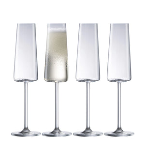 Galway Crystal Alto Prosecco Glass Set of 4-Home & Garden > Kitchen & Dining > Tableware > Drinkware-Goviers
