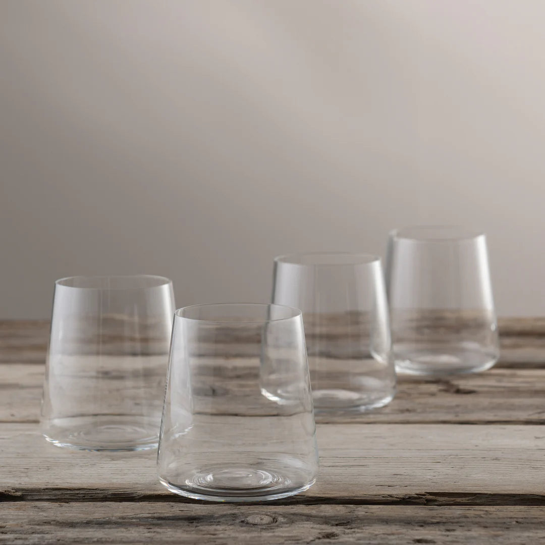 Galway Crystal Alto Tumbler Glass Set of 4-Home & Garden > Kitchen & Dining > Tableware > Drinkware-Goviers