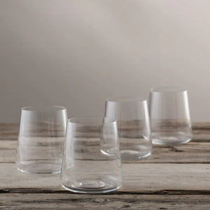 Galway Crystal Alto Tumbler Glass Set of 4-Home & Garden > Kitchen & Dining > Tableware > Drinkware-Goviers