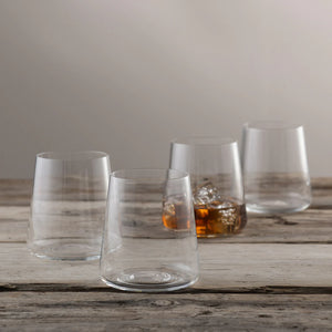 Galway Crystal Alto Tumbler Glass Set of 4-Home & Garden > Kitchen & Dining > Tableware > Drinkware-Goviers