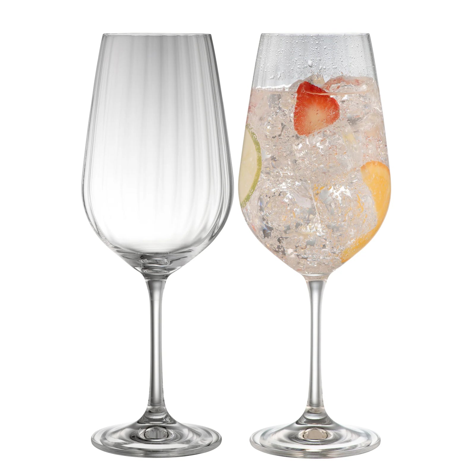 Galway Crystal Erne Spritz Glass Pair-Home & Garden > Kitchen & Dining > Tableware > Drinkware-Goviers