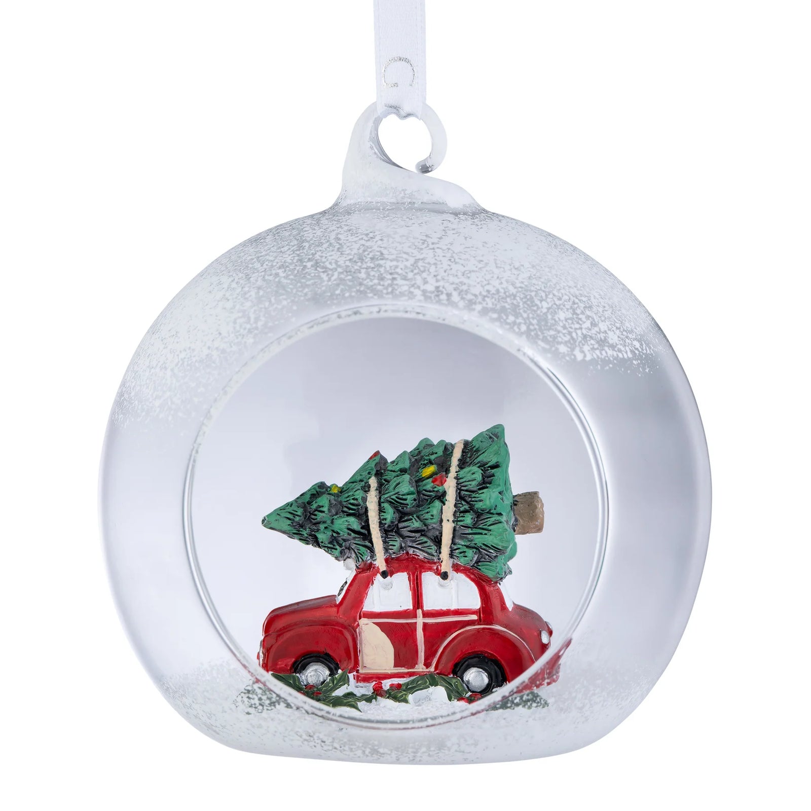 Galway Crystal Vintage Car Hanging Bauble-Goviers