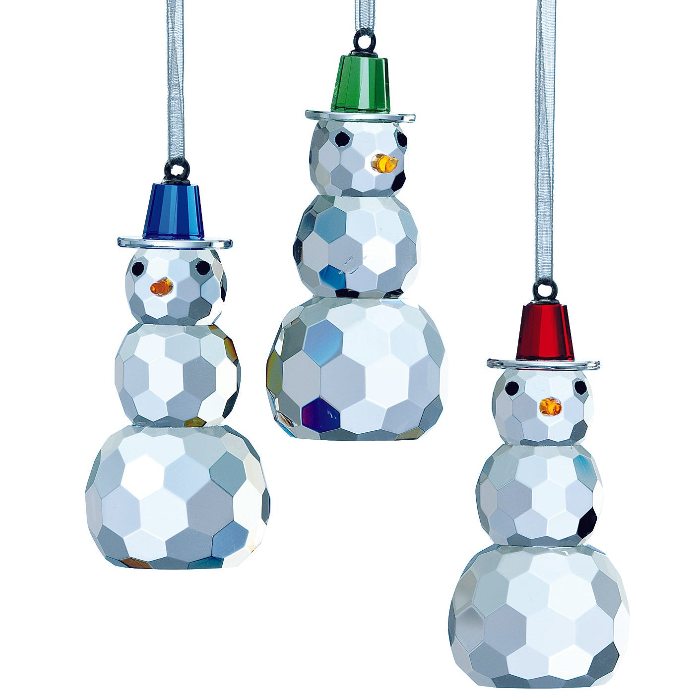 Galway Magical Snowmen Hanging Ornaments (Set of 3)-Goviers