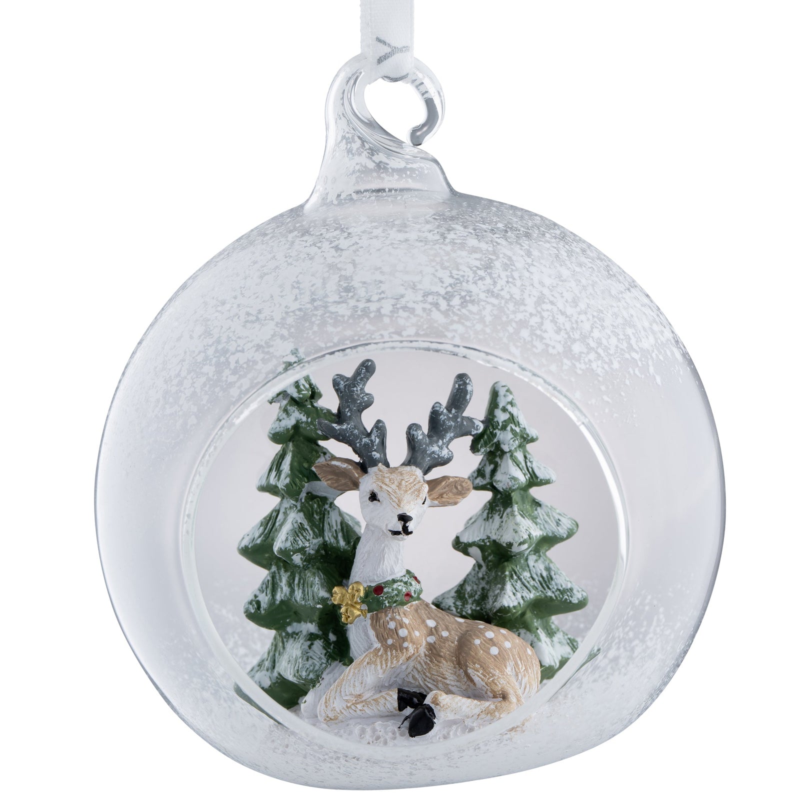 Galway Reindeer Forest Hanging Bauble Ornament-Goviers